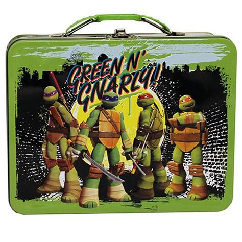 metal ninja turtle lunch box|ninja kids lunch box.